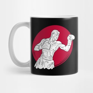 boxer fighting on the ring Mug